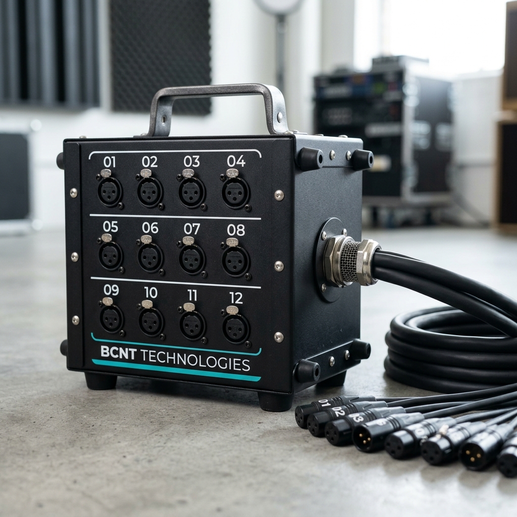 BCNT 12-Channel Audio Snake Stage Box