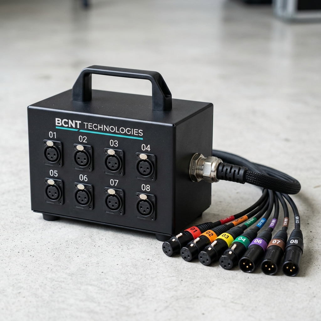 BCNT 8-Channel Audio Snake Stage Box