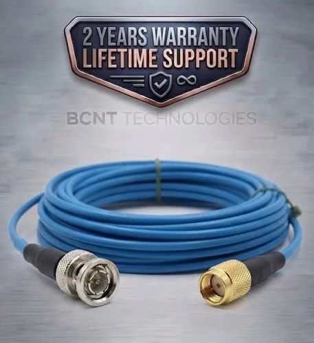 Low Noise Triboelectric Noise Coaxial PTFE Cable (High Temperature) (SKU: BCNT-LN-TRIBO-PTFE-01M) | BCNT TECHNOLOGIES