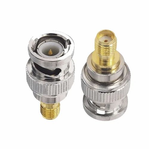 SMA Male to BNC Female RF Precision Adapter (50 Ohm / 18 GHz) (SKU: BCNT-ADP-SMA-BNC-MF) - BCNT Technologies