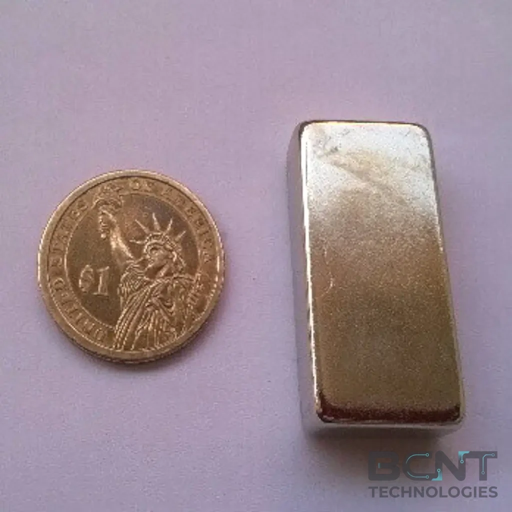 Neodymium Block Magnet - 40 x 20 x 10mm s (SKU: BCNT-MAG-PM-179) | BCNT TECHNOLOGIES