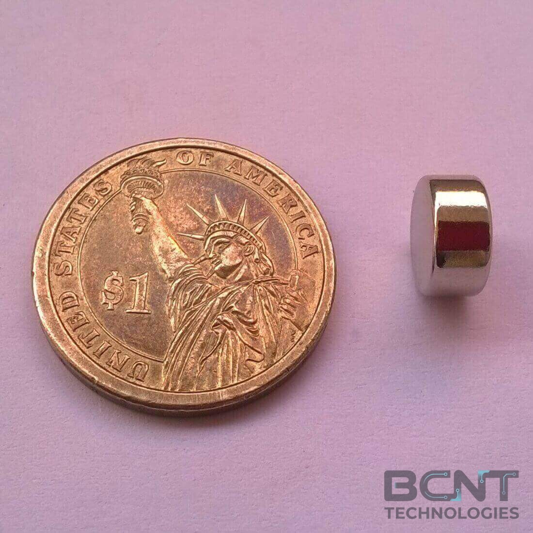 Neodymium Disc Magnet - 6 x 3mm s (SKU: BCNT-MAG-PM-1835) | BCNT TECHNOLOGIES