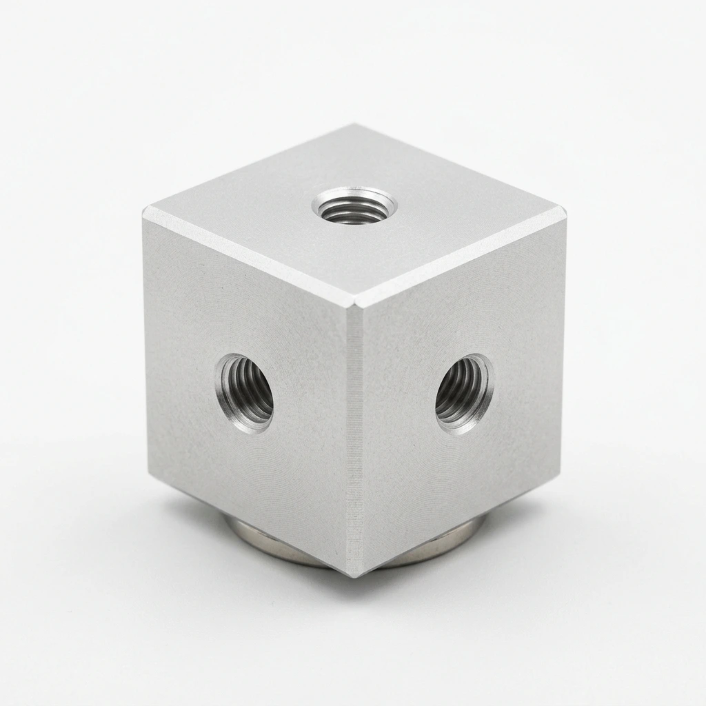 Square Magnetic Mount Block for Sensor - 35mm Triaxial Cube (3-Axis Accelerometer) (SKU: BCNT-AJ-SMB-01) - BCNT Technologies
